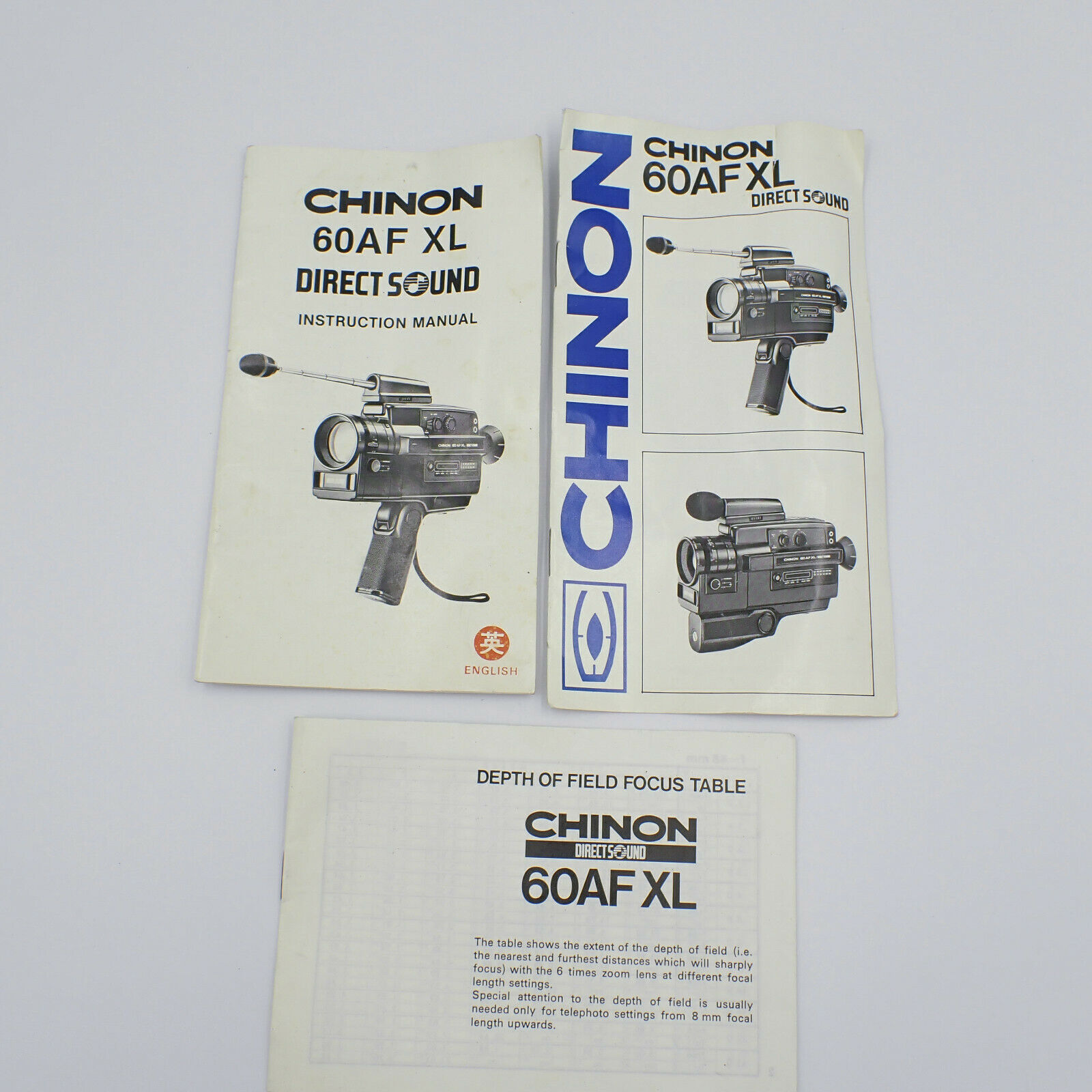 Chinon 60AF XL Direct Sound Instruction Manual C49036