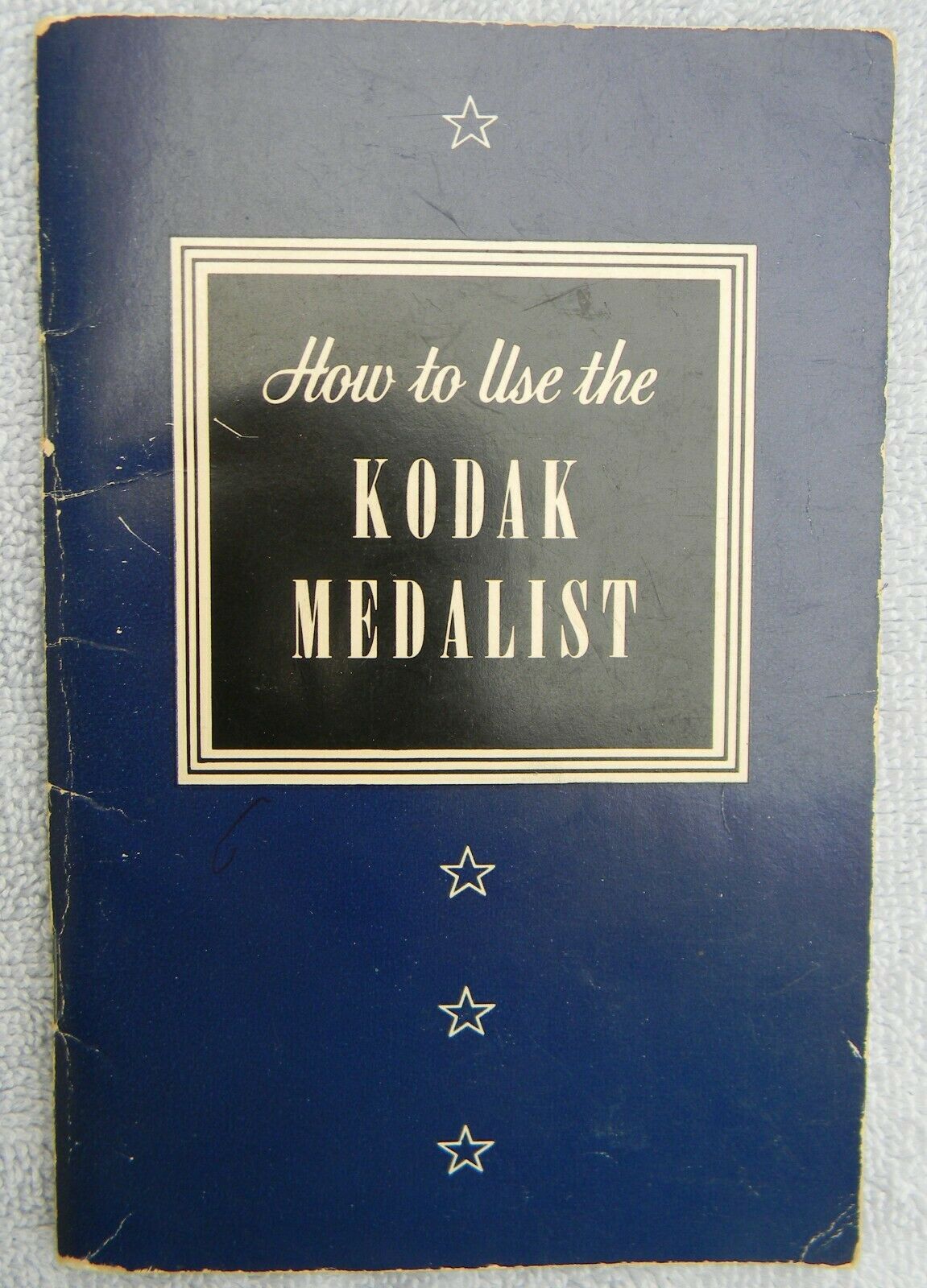 How To Use The Kodak Medalist Camera Instruction Manual