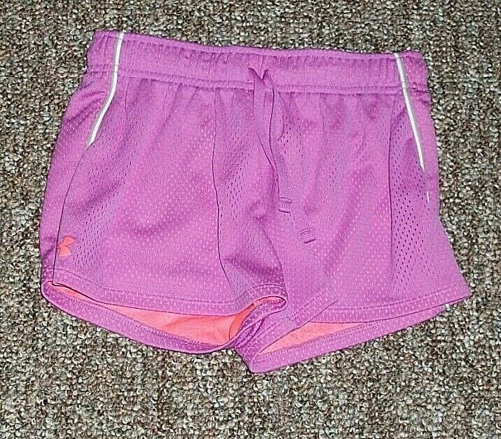 Under Armour  Unisex Youth Size Ymd Polyester Lavender Shorts
