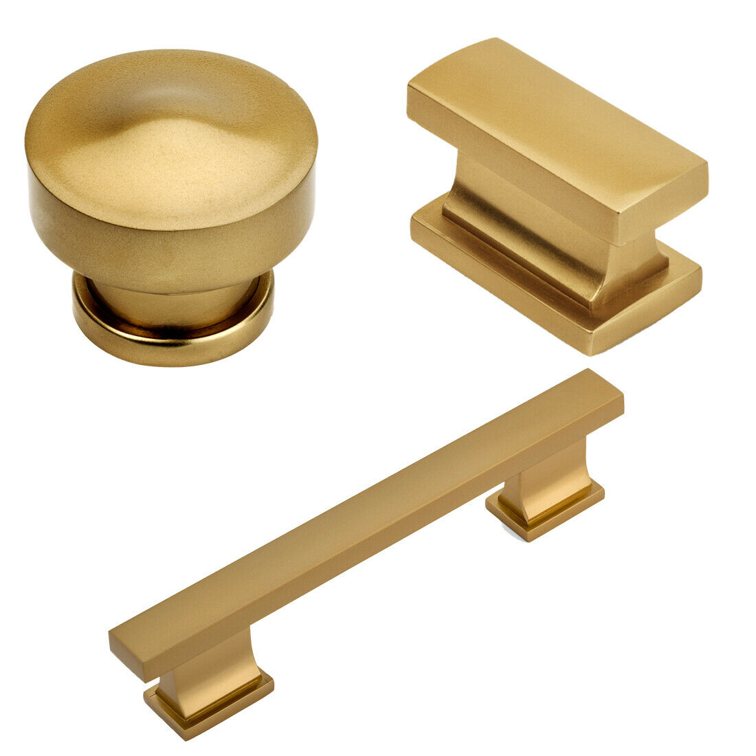 Cosmas 702 Series Gold Champagne Contemporary Cabinet Knobs and Pulls