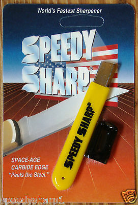 Speedy Sharp Carbide Knife Sharpener  -  Yellow
