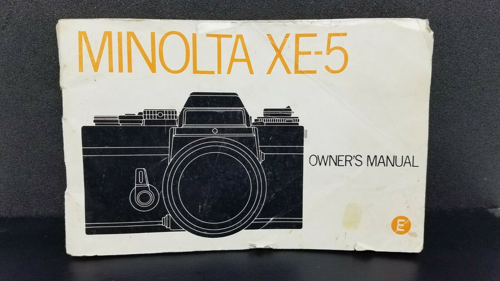 ORIGINAL Minolta XE-5  camera Owner's Operating Manual Instructions guidebook