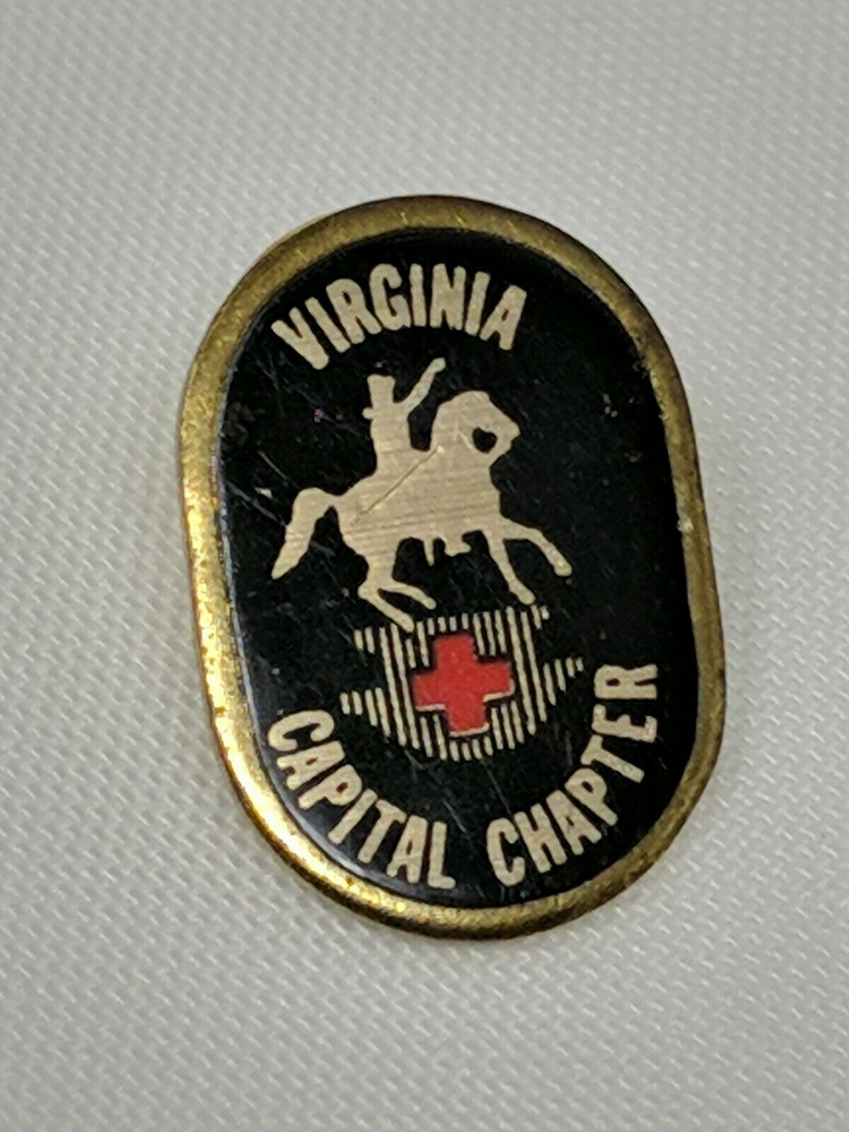 American Red Cross ARC Pin Virginia Capital Chapter Bin 8/6