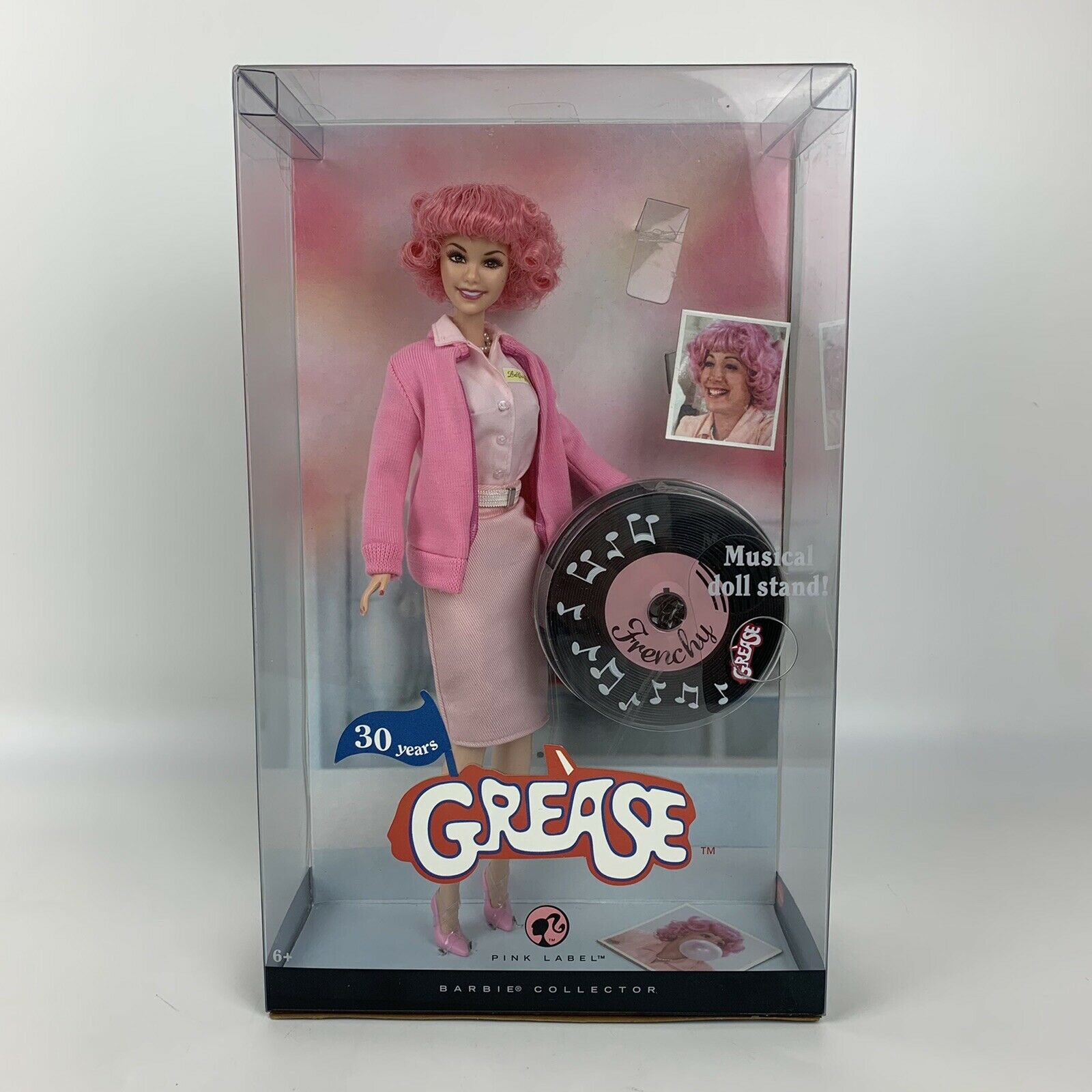 Barbie Pink Label Collector Series Grease 30 Years Frenchy Doll
