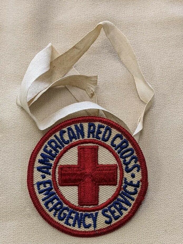American Red Cross Emergency Service Armband Numbered