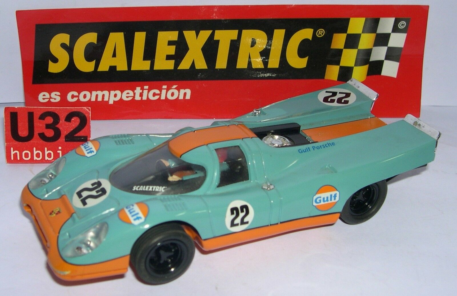Scalextric Spain Altaya Cars Mythical Porsche 917 #22 Gulf Lted. Ed