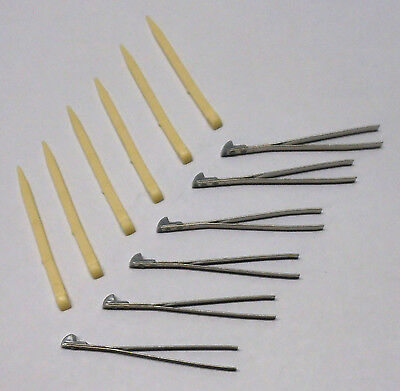 Victorinox Swiss Army Knife Combo 6 Large Toothpicks -6 Large Tweezers Oem