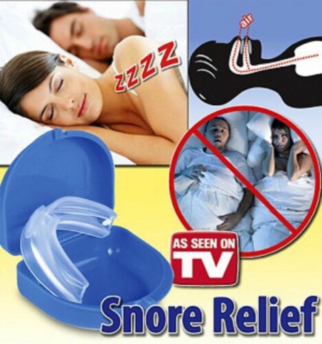 STOP SNORING! Mouth Guard Aid Mouthpiece Sleep Apnea Bruxism Anti Snore Grinding