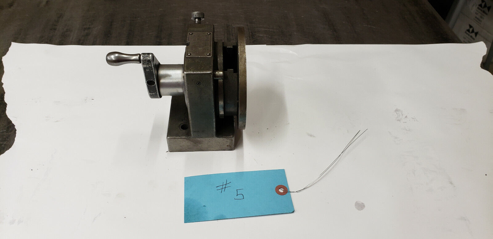 Harig No. 1 #1  Grind All Spin Grinding Fixture.  Lot#5 Blue Tag