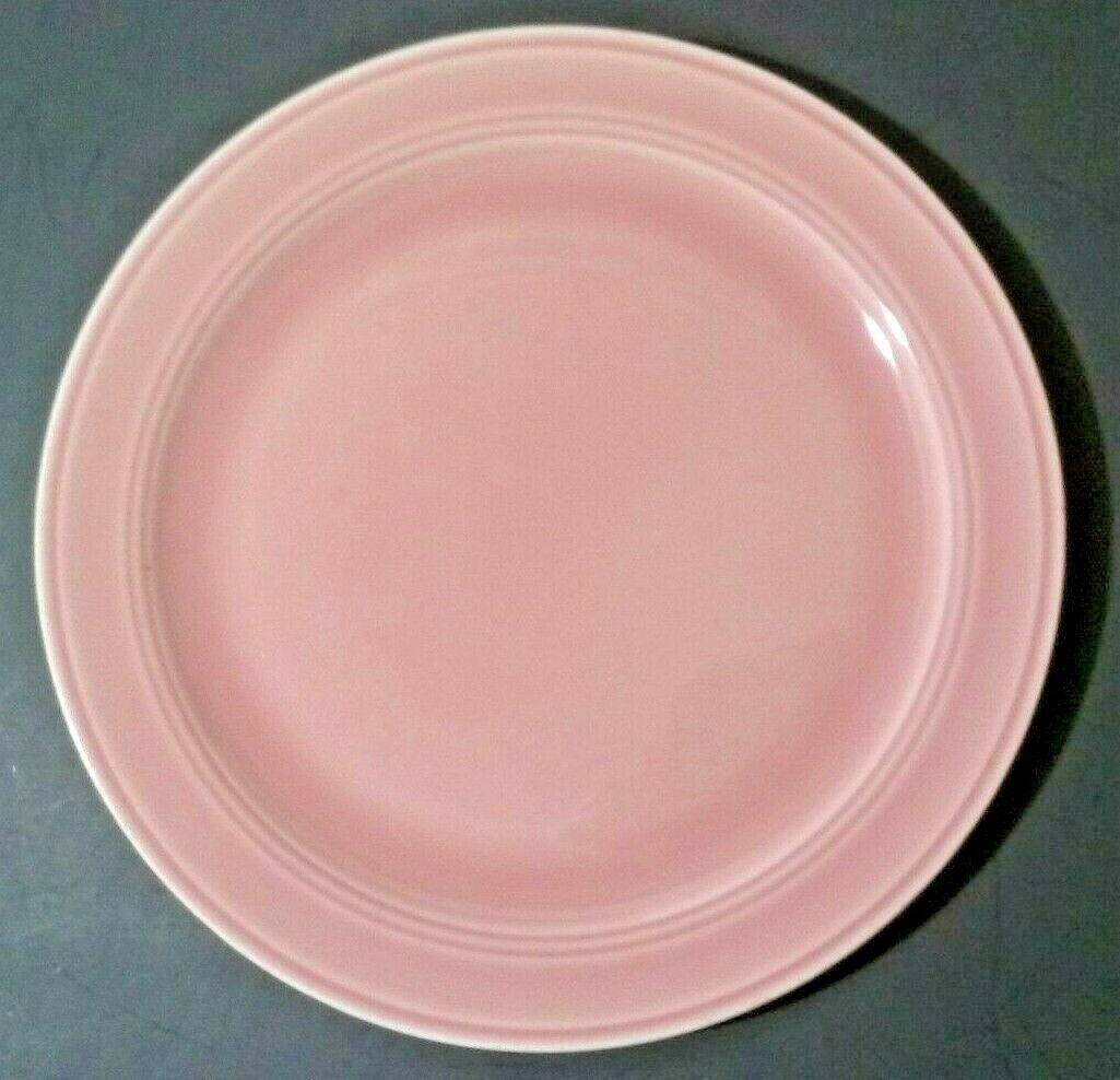 Pastel Pink Dinner Plate 9 3/4
