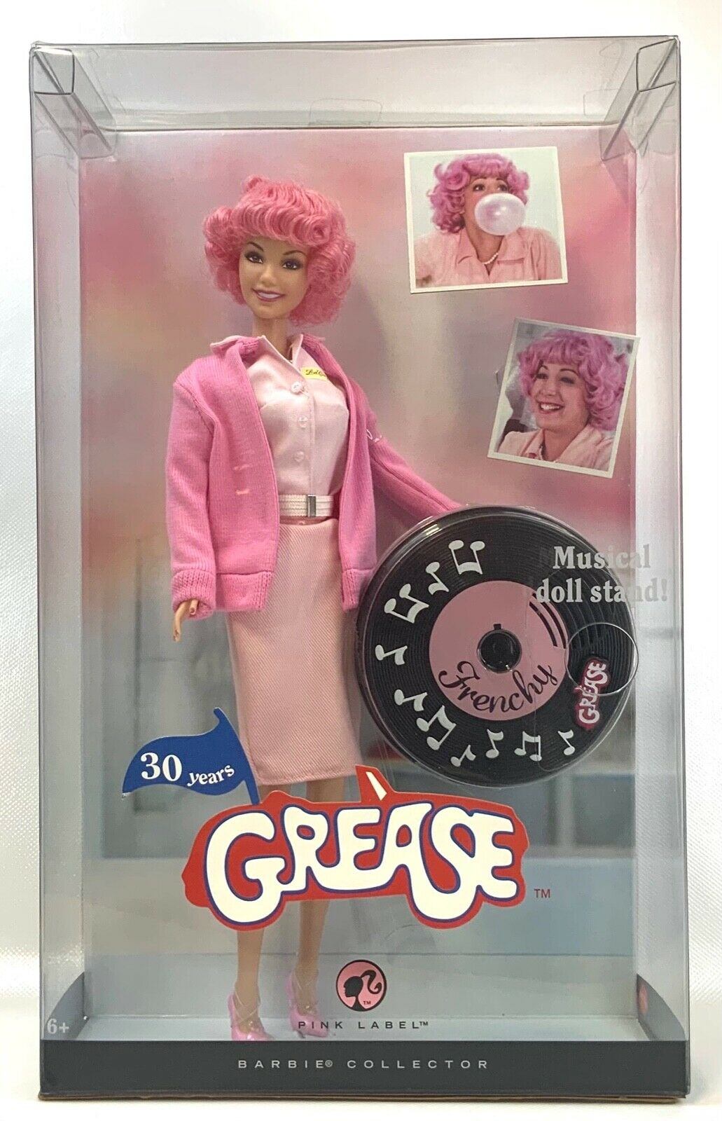 Grease Frenchy Barbie Doll Pink Label Mattel M0682