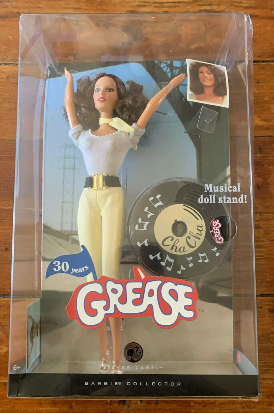 Barbie Doll Movie  Grease 30 Years Cha Cha Doll Silver Label - Mint
