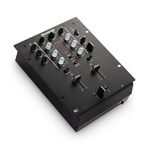 Numark M2 - 2-Channel Scratch DJ Mixer Rack Mountable with 3-Band EQ Micropho...
