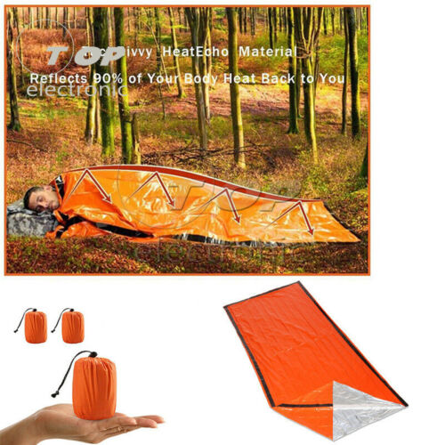 Outdoor Emergency Sleeping Bag Thermal Waterproof Survival Hiking Camping Bag
