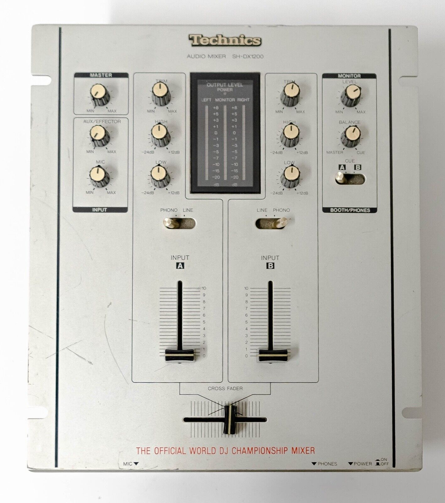 Technics Sh-dx1200 World Dj Championship Dj Audio Mixer - Silver