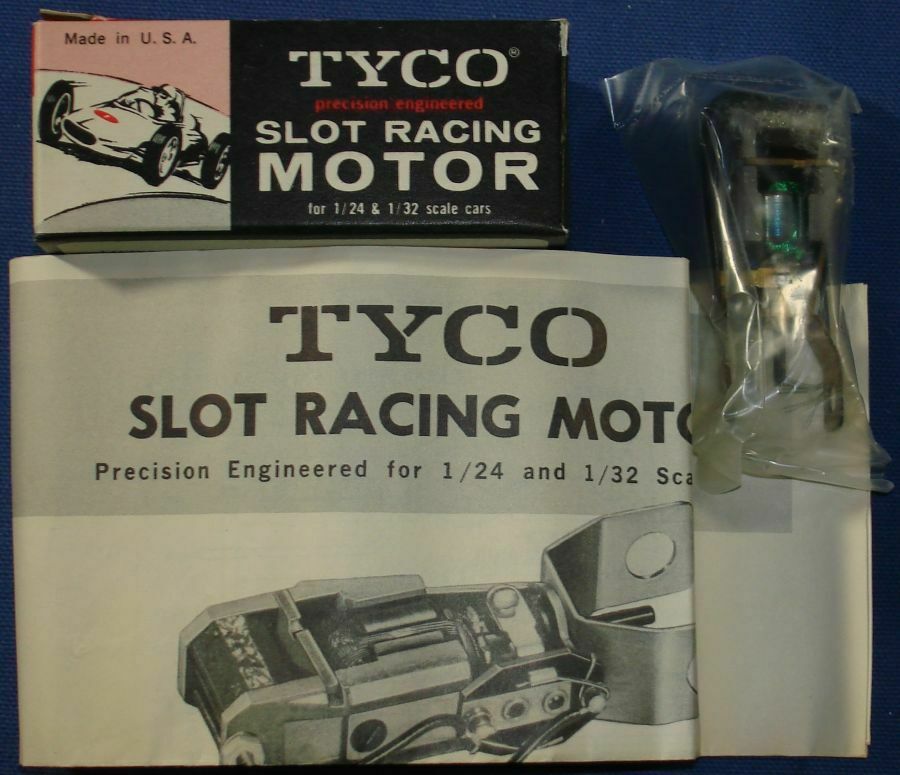 TYCO 1:24 PRECISION ENGINEERED SLOT CAR RACING CHASSIS MOTOR 902 OEM
