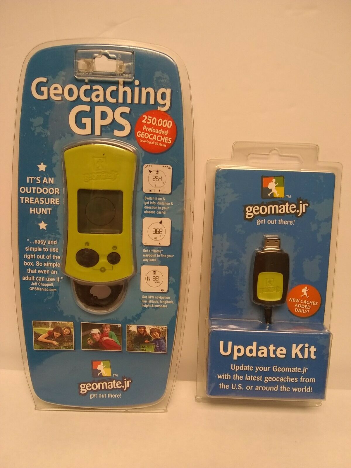Geomate Jr. Geocaching Gps For Kids Tested And Working With Update Kit