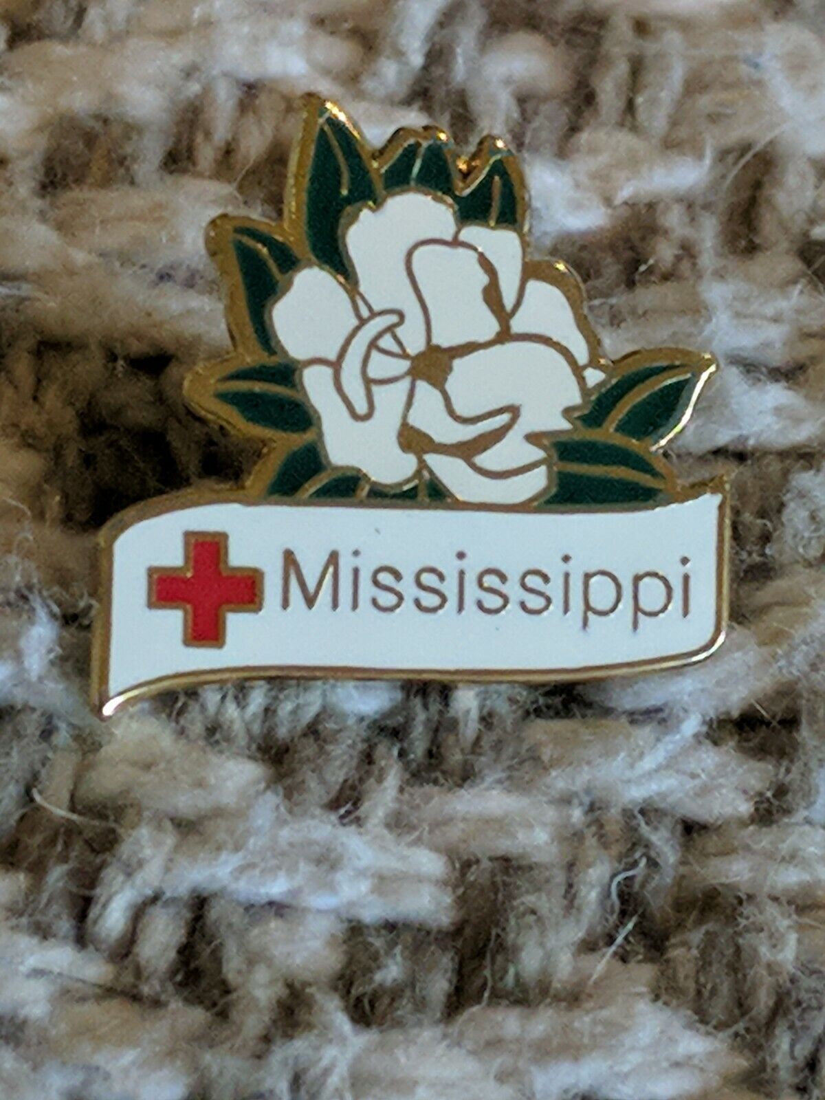 American Red Cross ARC Pin Mississippi