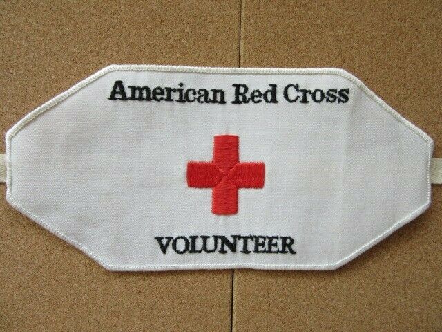 American Red Cross Volunteer Armband 1990's-2000's