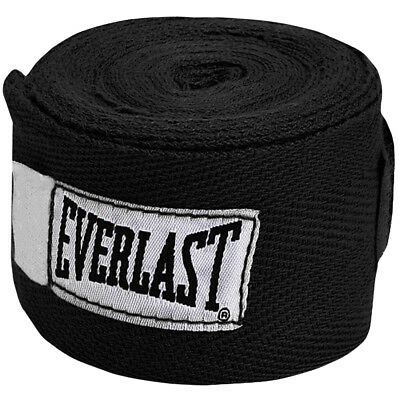 Everlast 120" Boxing Handwraps-black