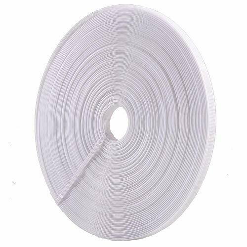 50 Yards Polyester Boning For Sewing - Sew-through Low Density 12mm White