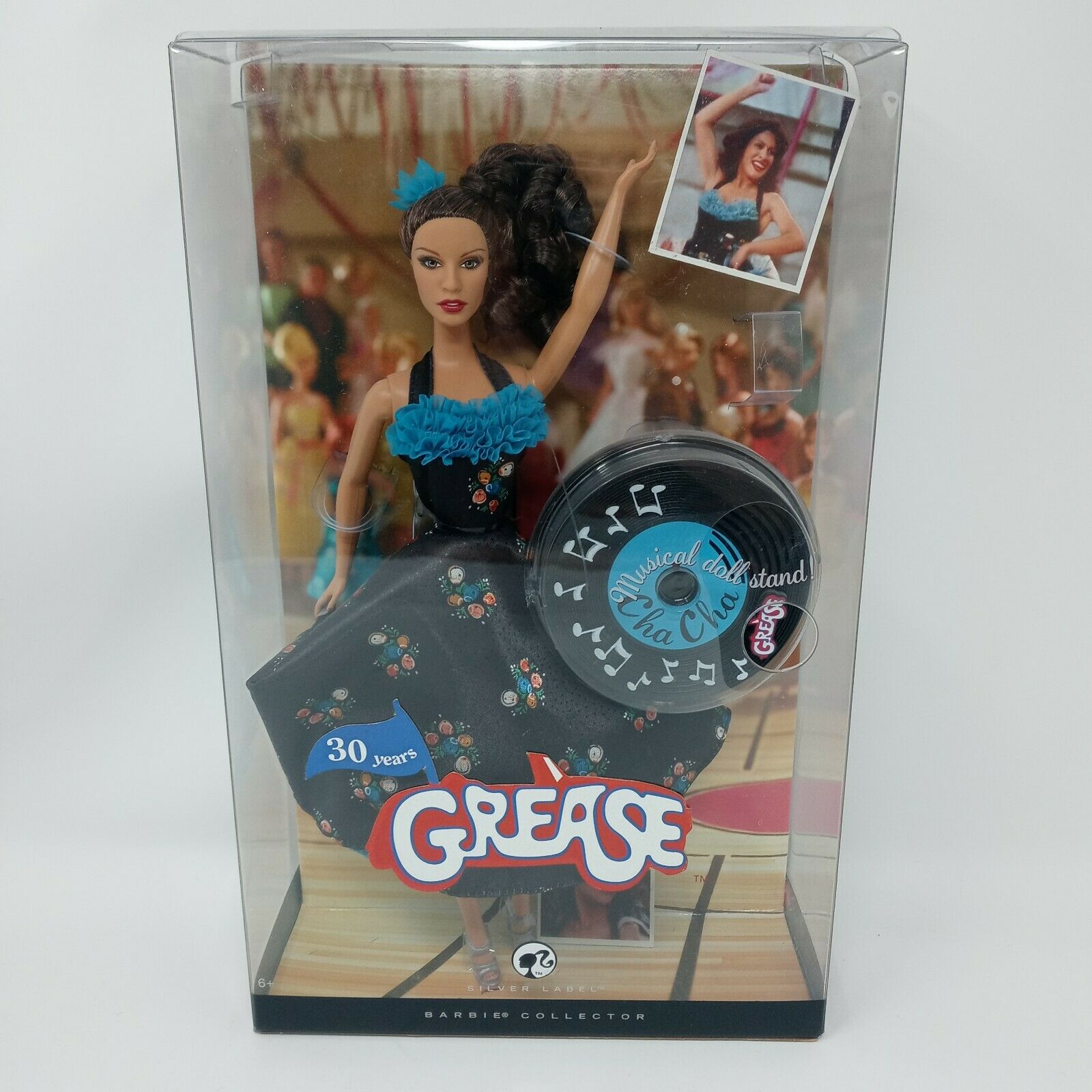 2008 Grease Cha Cha Pink Label Barbie M9593 Original New Open Box Collector Ed