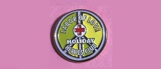 ARC💖American Red Cross Pins ,Labor Day-Labor of Love, Holiday Heroes PEACE Pin