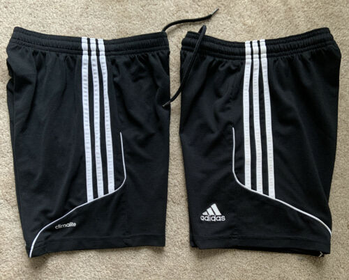 2 Pair Adidas Athletic Shorts Size Ys