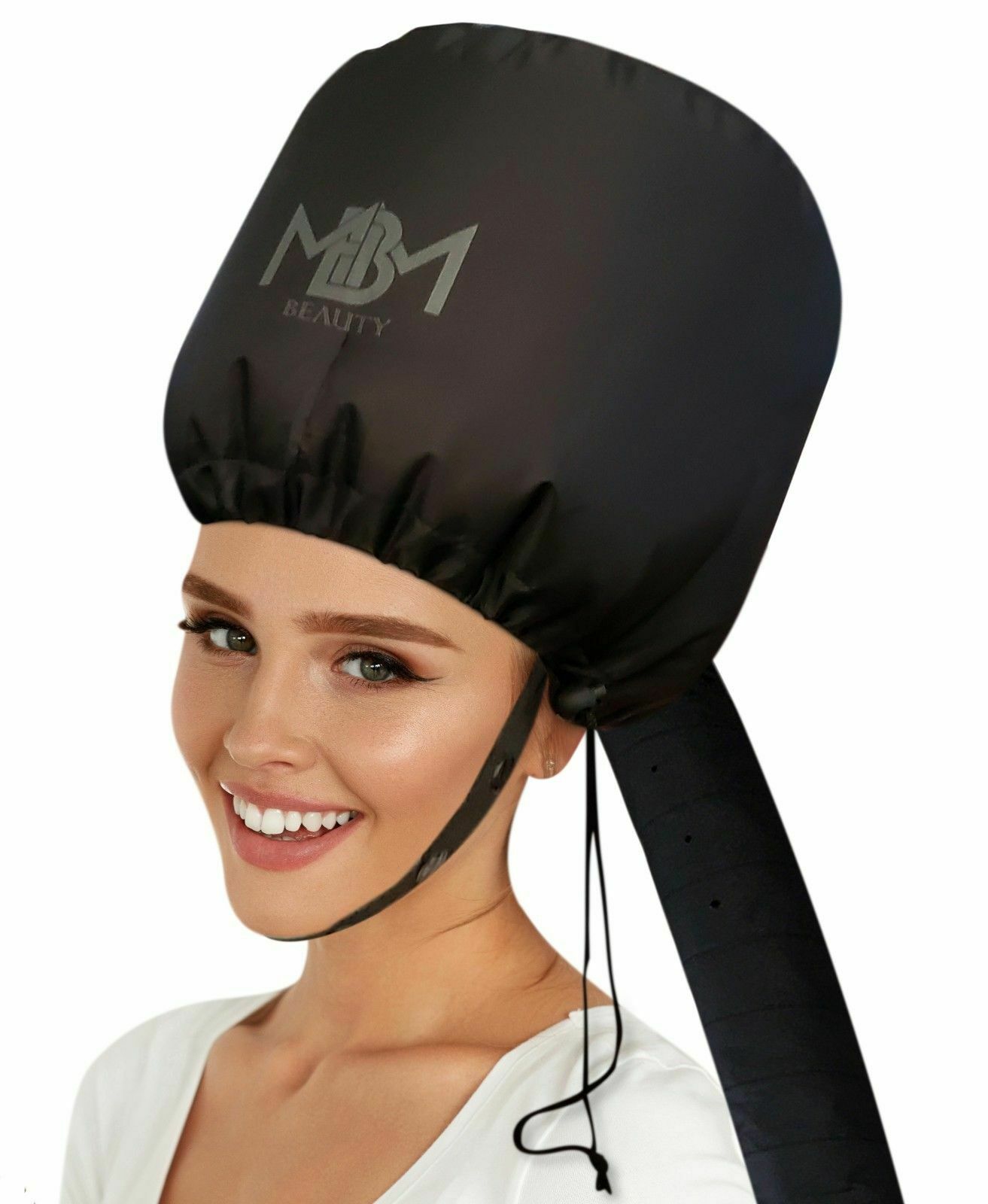 Portable Soft Hair Drying Cap Bonnet Hood Hat Blow Dryer Attachment With Pou