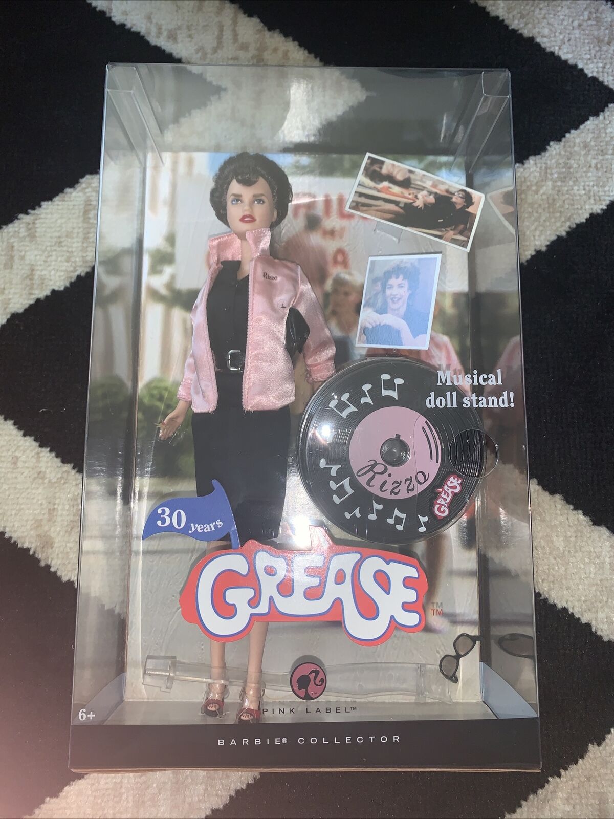 Grease: 30 Years RIZZO Doll Barbie Pink Label 2007 Mattel Sealed Collectors