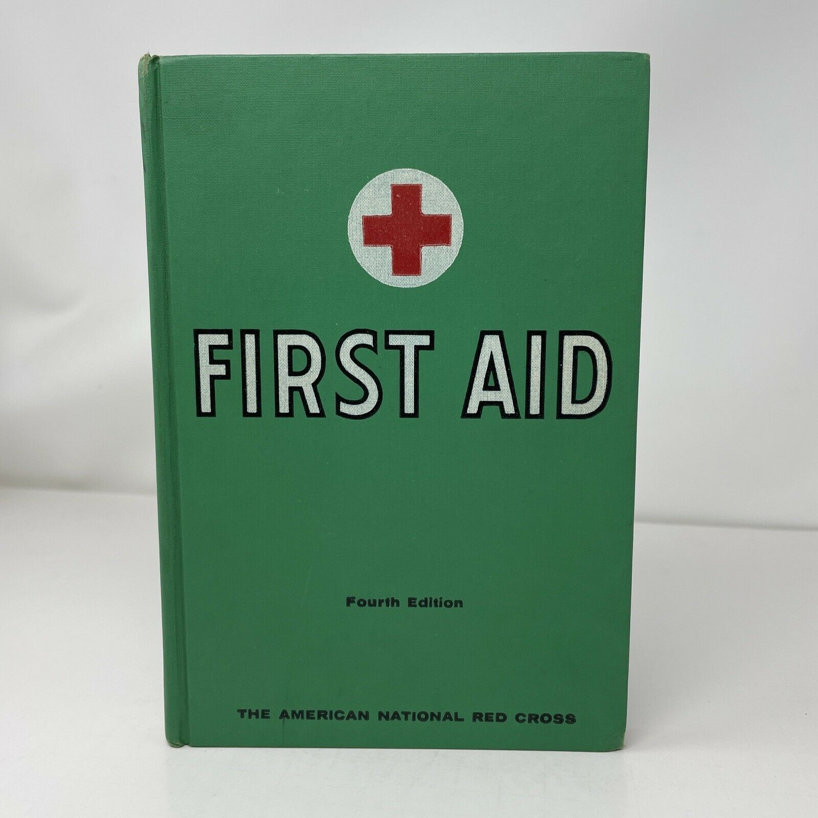 Vintage American National Red Cross First Aid Book Fourth Edition 1957