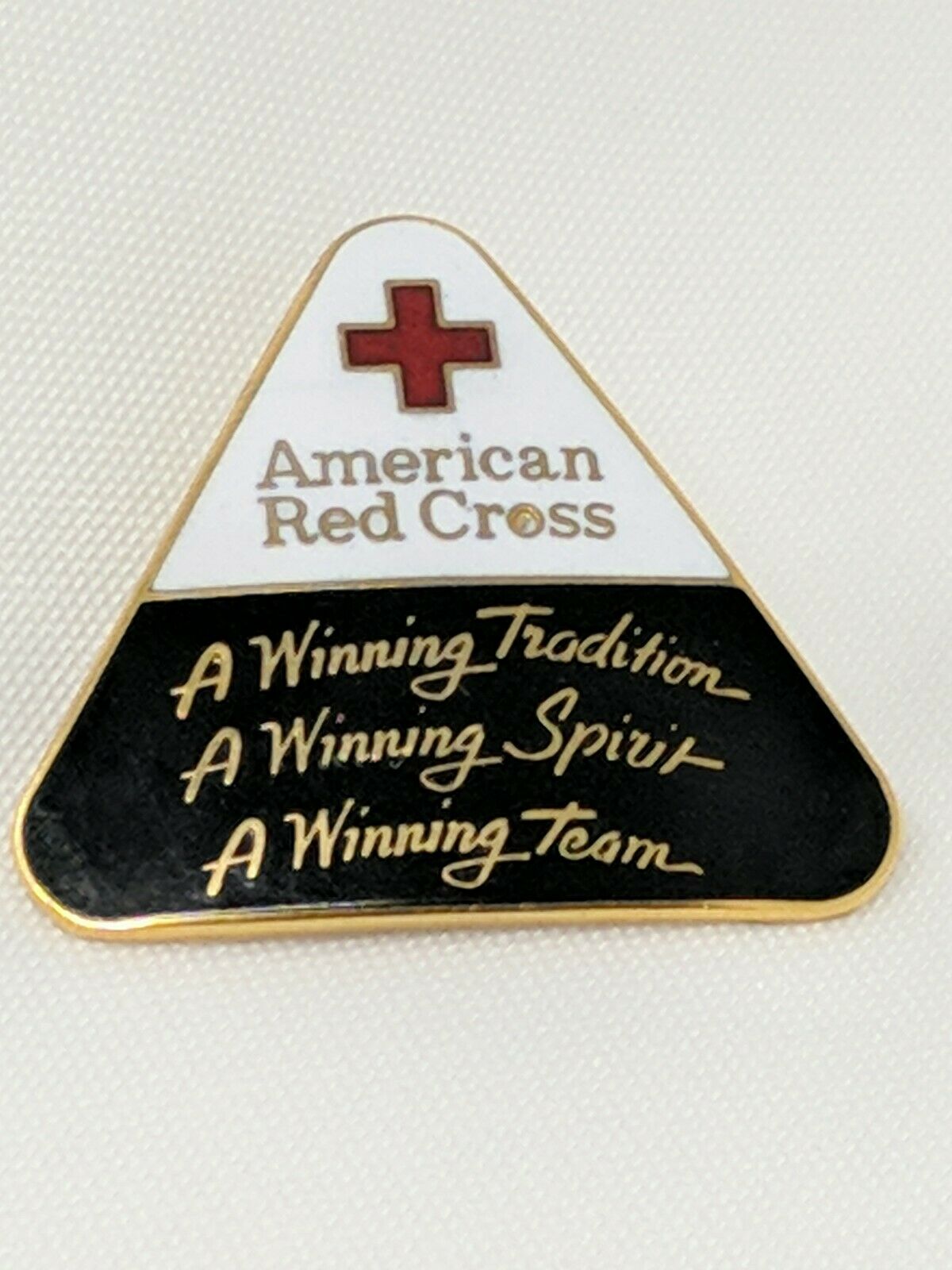 American Red Cross Arc Winning Tradition Spirit Team 24 Kt Gp Pin Bin 8/30